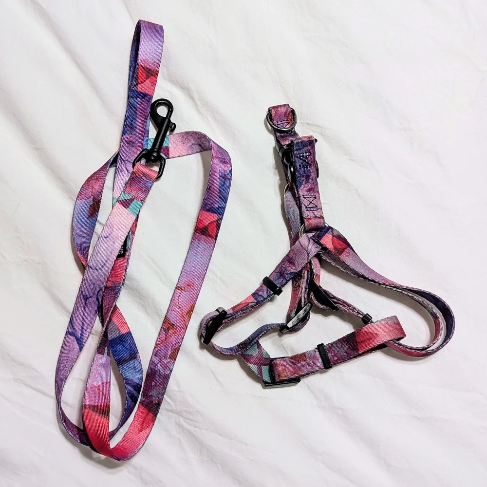 Wolfgang Dog Harness And Matching Leash - Size Small Harness - 4ft Leash